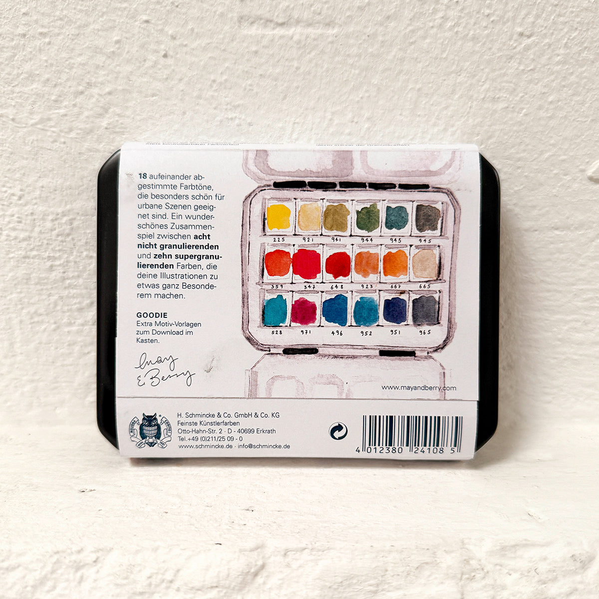 May & Berry AQUARELLKASTEN Crew Edition