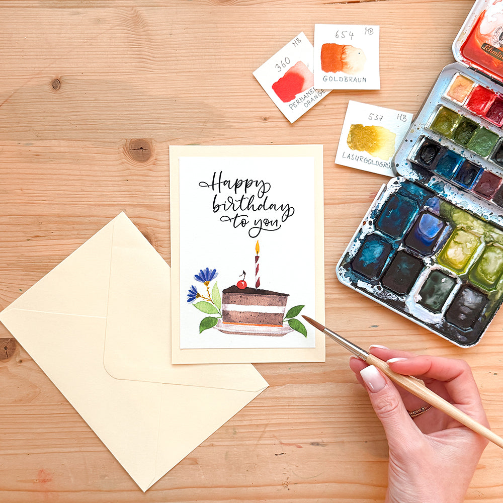 GRUSSKARTEN Malvorlagen