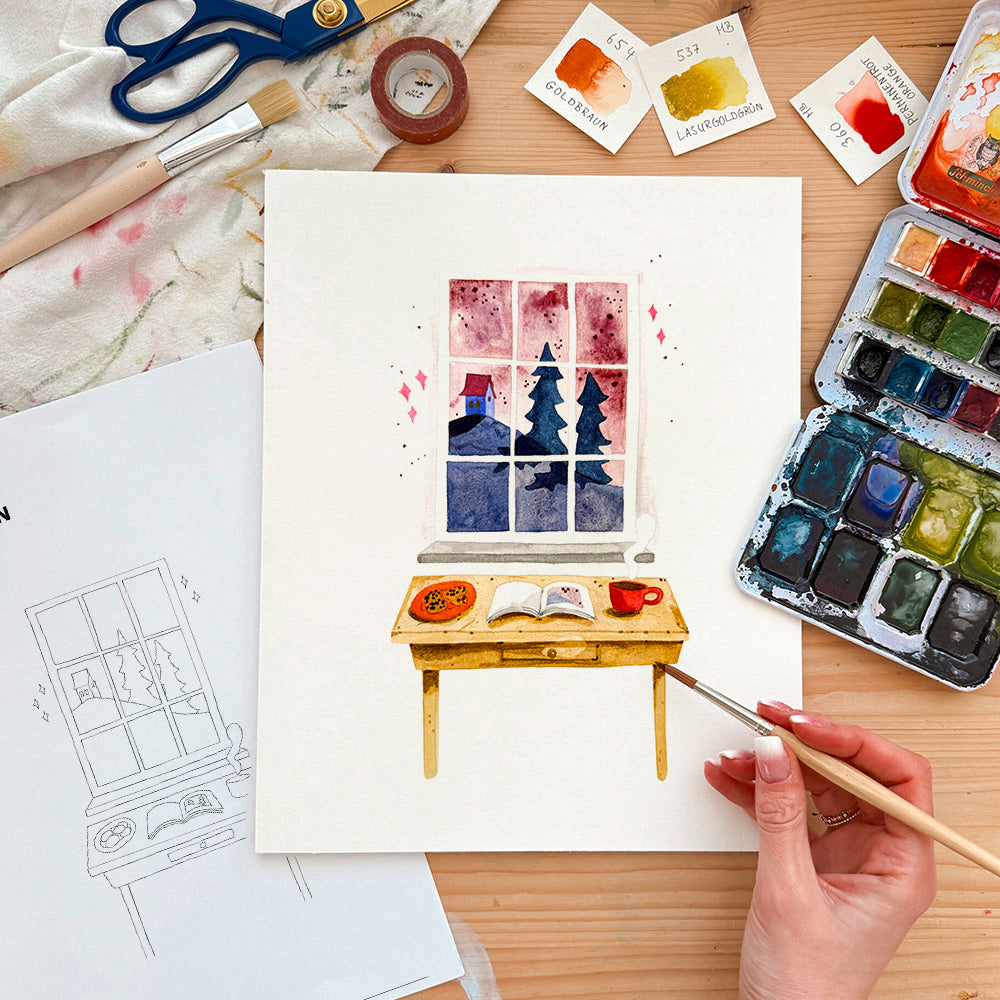 „Mein magischer Buchladen – Vol. 2" (2025) Digitale Malvorlagen