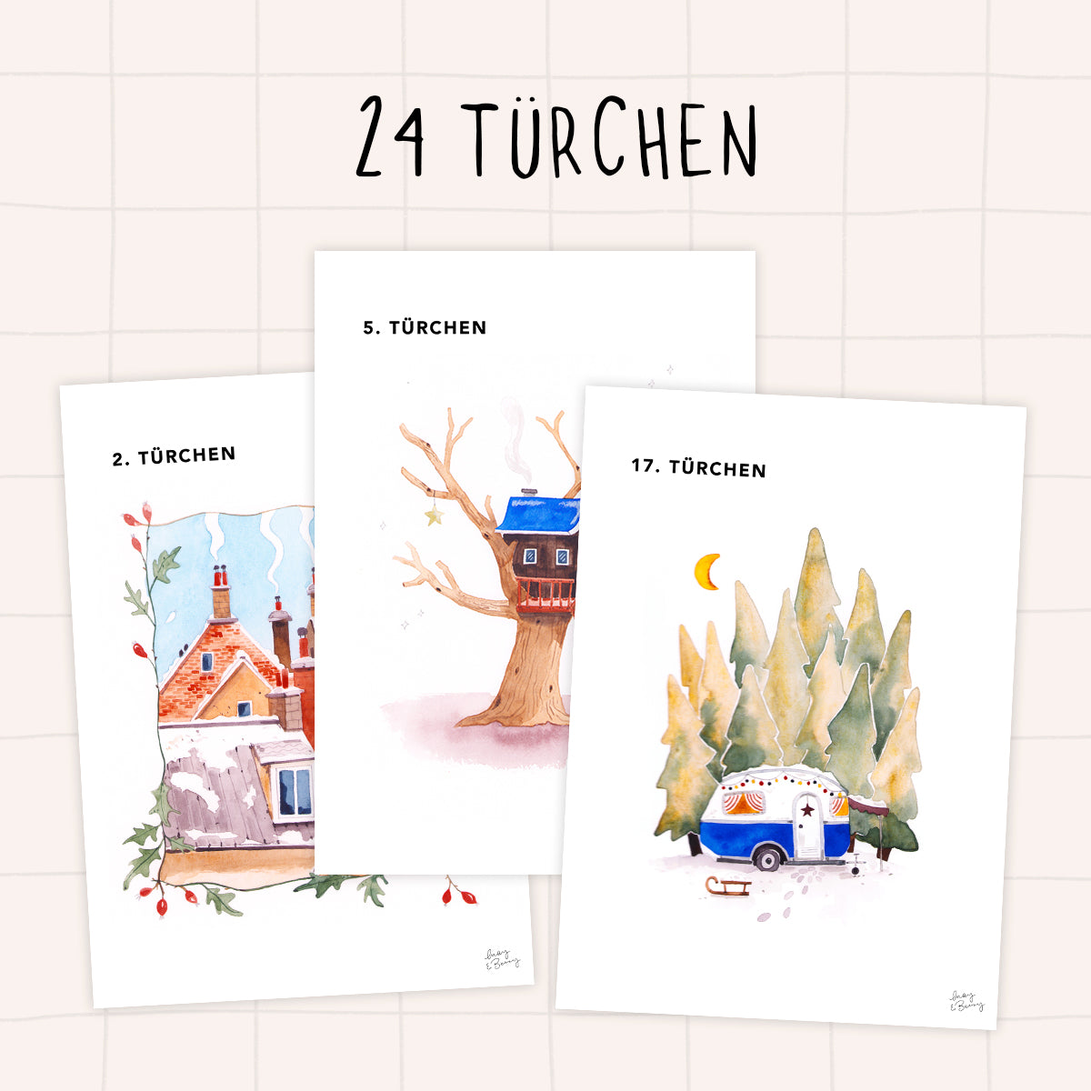 „MEIN MAGISCHER BUCHLADEN - Vol. 1“ Digitale Malvorlagen