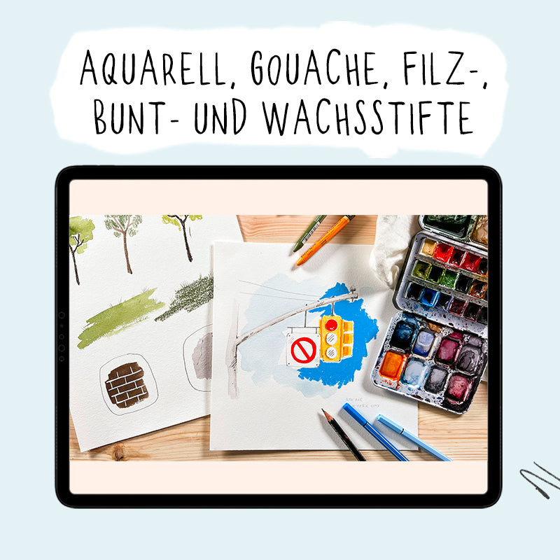 MIXED MEDIA Basic Onlinekurs