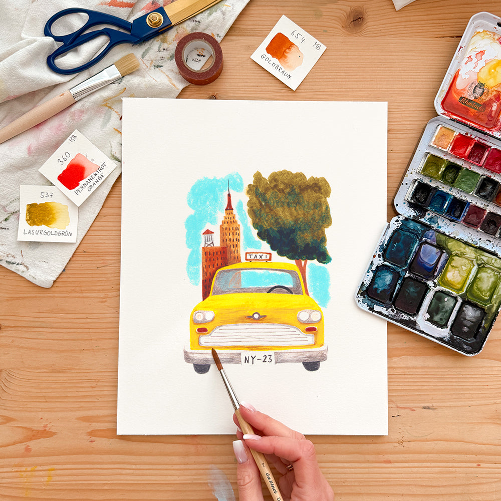 NEW YORK CITY Malvorlagen