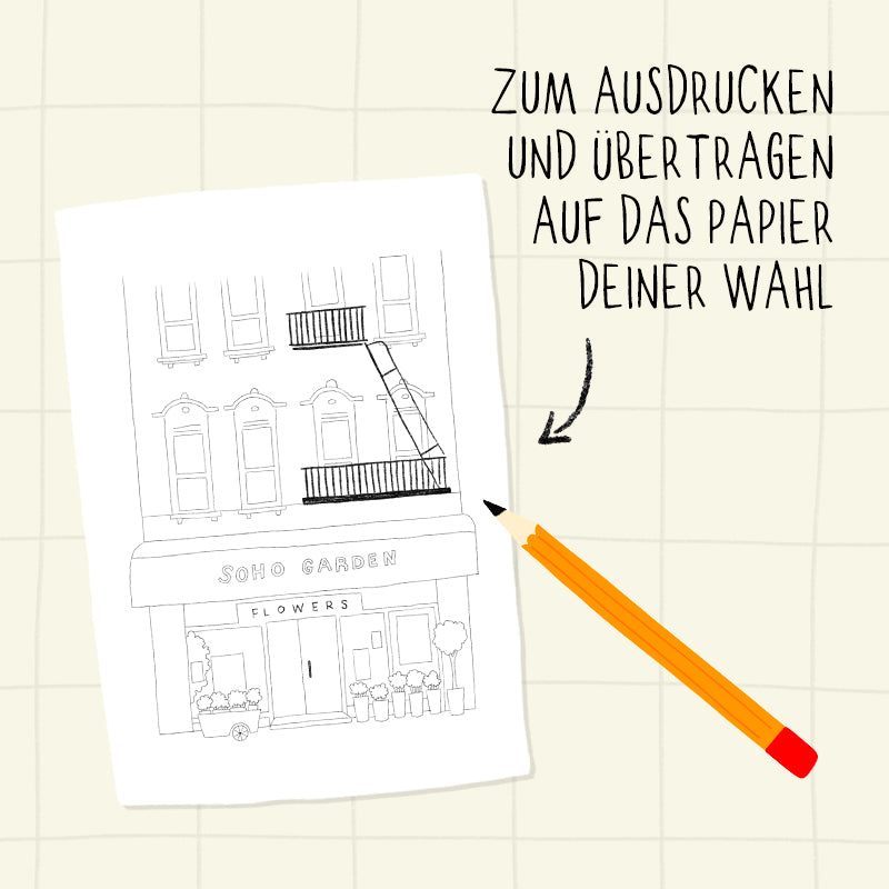 NEW YORK CITY Malvorlagen