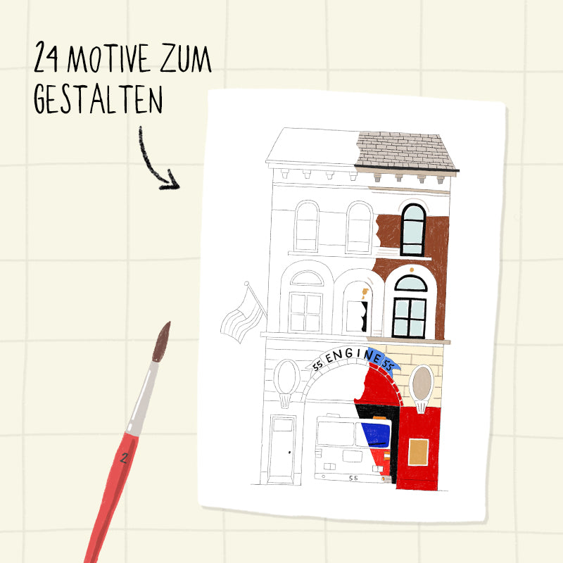 NEW YORK CITY Malvorlagen