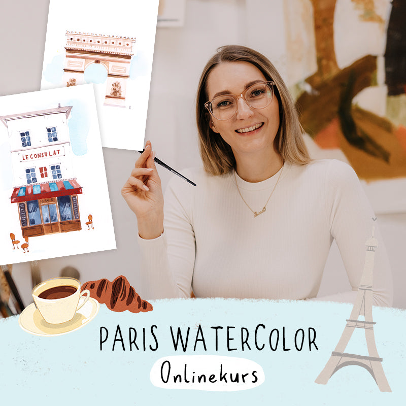 PARIS WATERCOLOR Onlinekurs