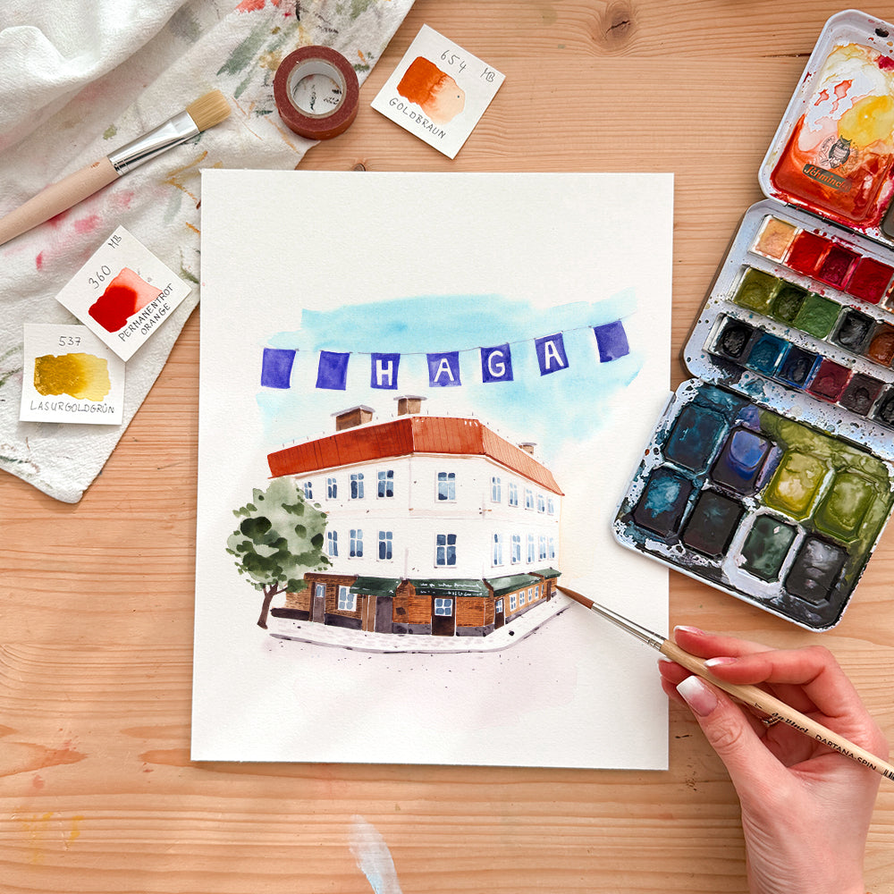 SCHWEDEN Malvorlagen