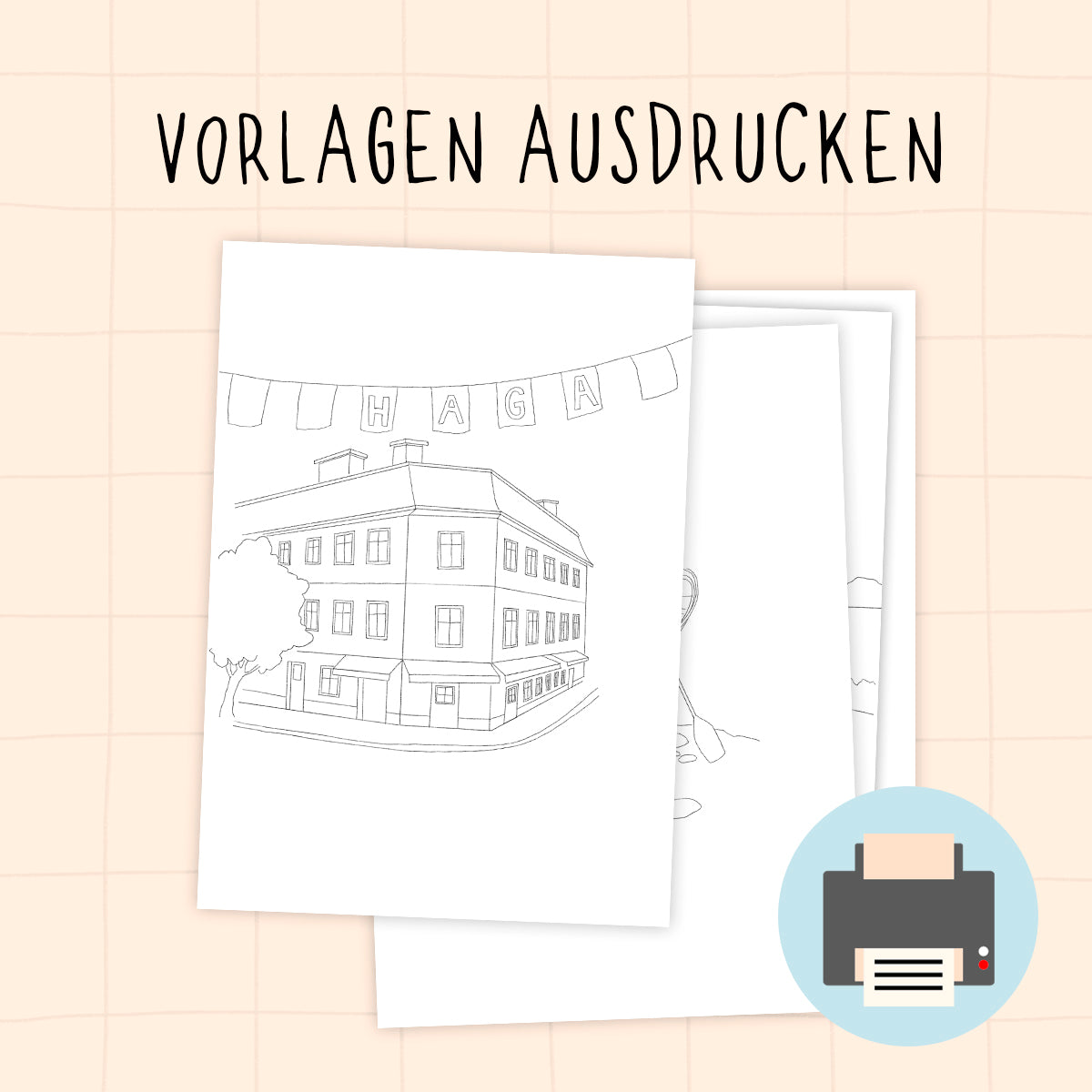 SCHWEDEN Malvorlagen