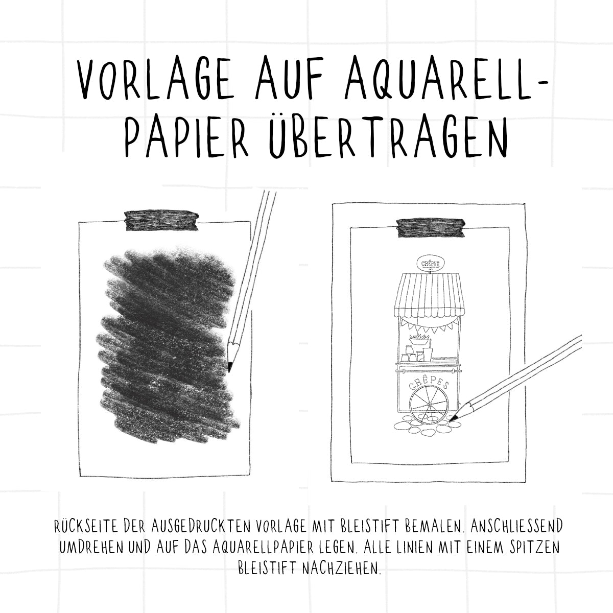 URBAN WATERCOLOR Malvorlagen