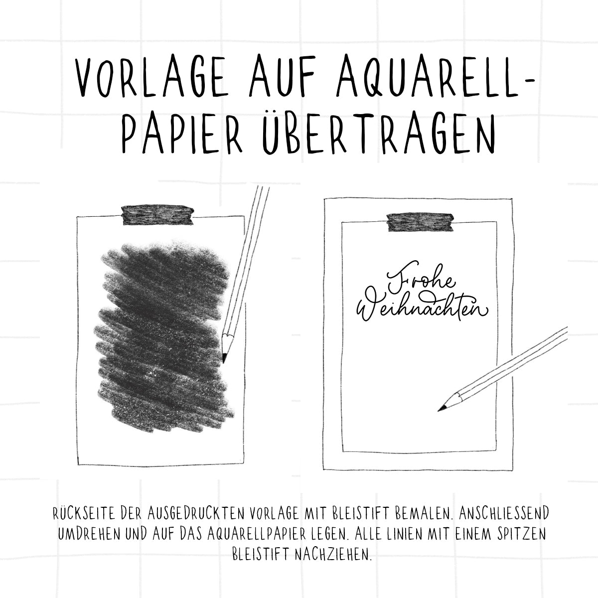 XMAS LETTERINGS Vorlagen