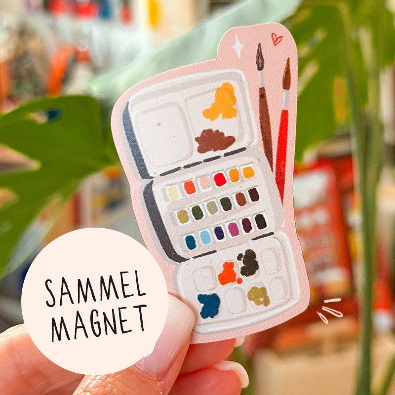 Magnet „Zauberhaftes Aquarell"