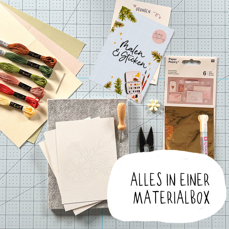 Malen & Sticken XMAS Materialbox
