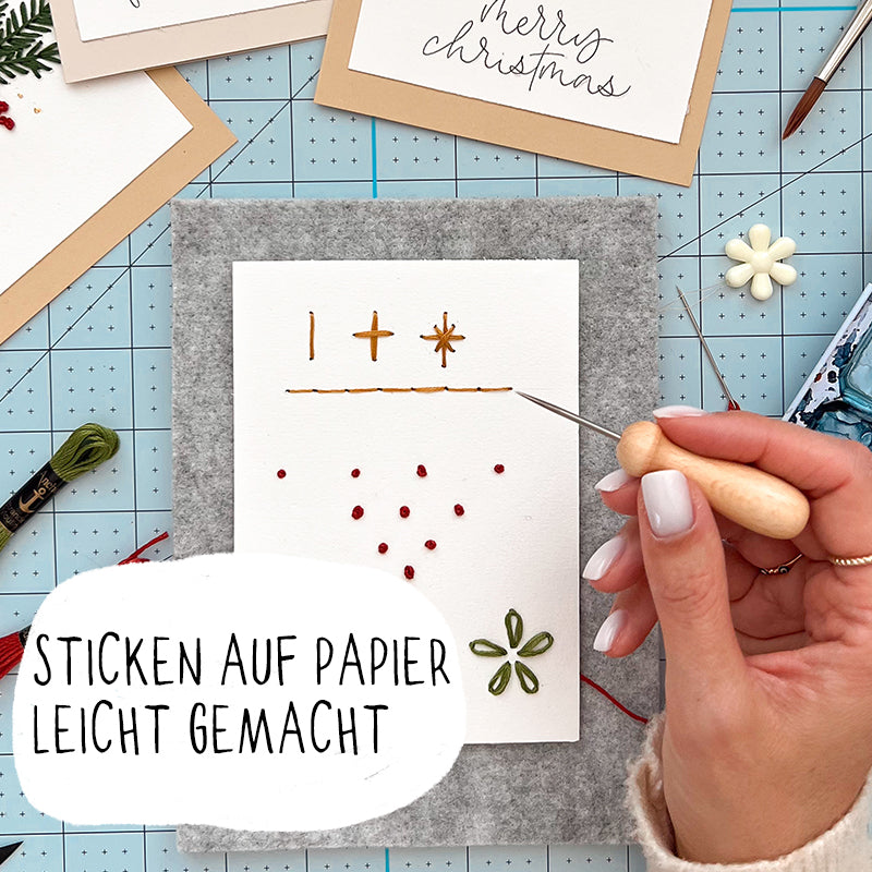 Malen & Sticken XMAS Onlinekurs