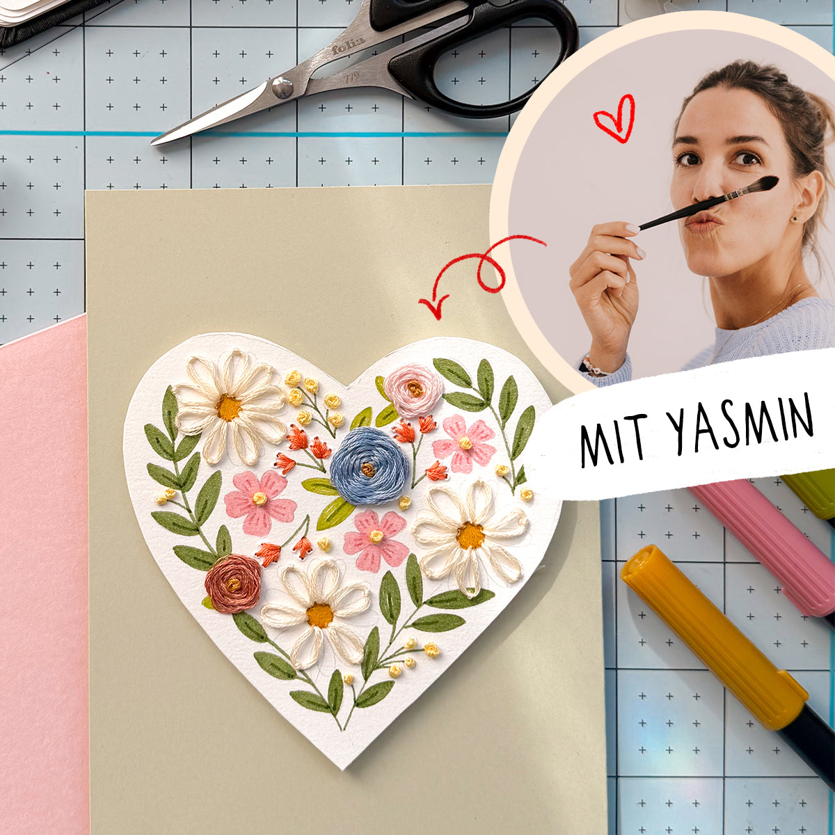 Malen & Sticken WORKSHOP