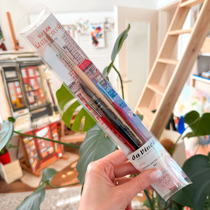 URBAN WATERCOLOR JOURNEY Pinselset