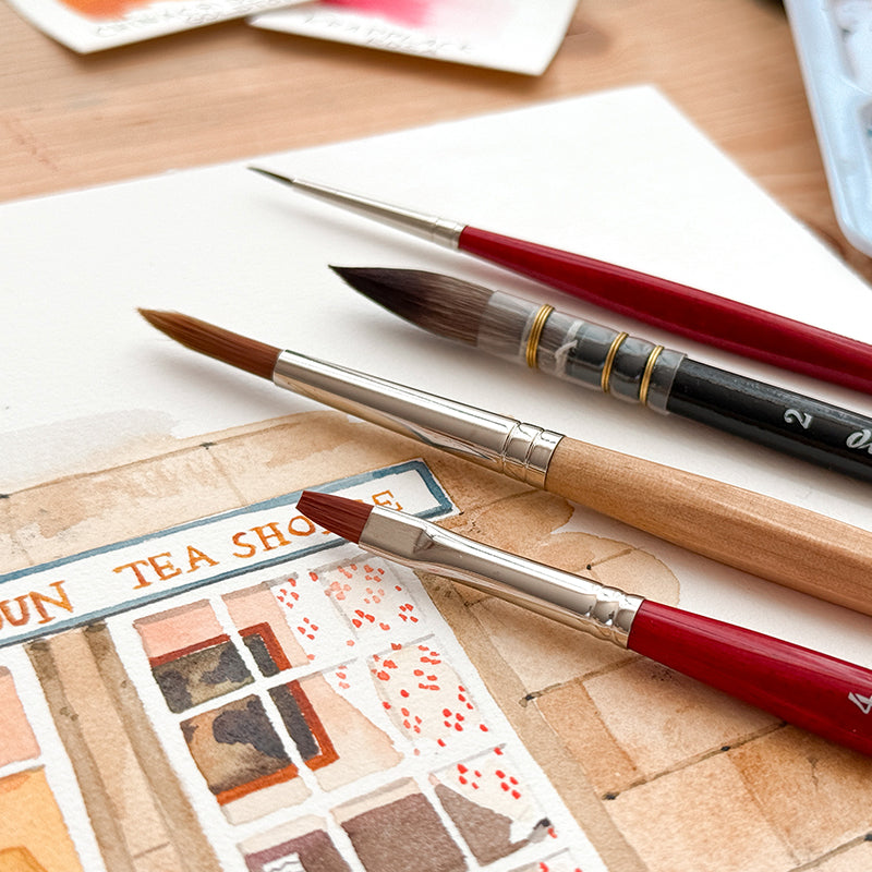 URBAN WATERCOLOR JOURNEY Pinselset