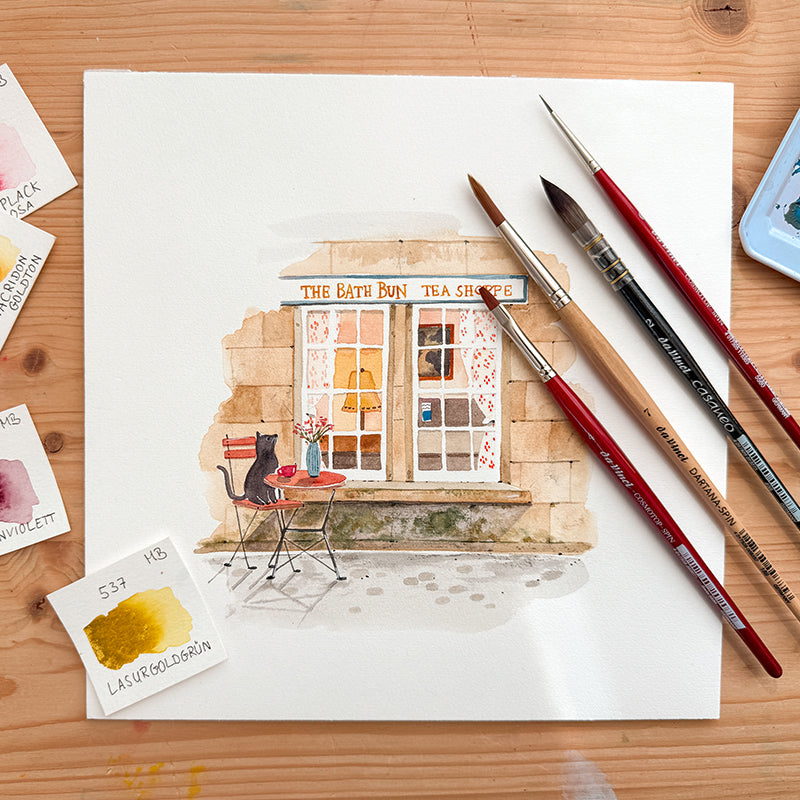 URBAN WATERCOLOR JOURNEY Pinselset
