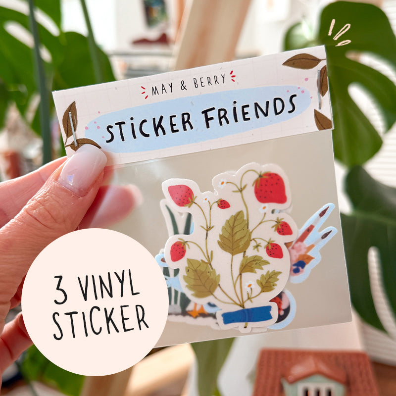 MEIN AQUARELL GARTEN Sticker Friends