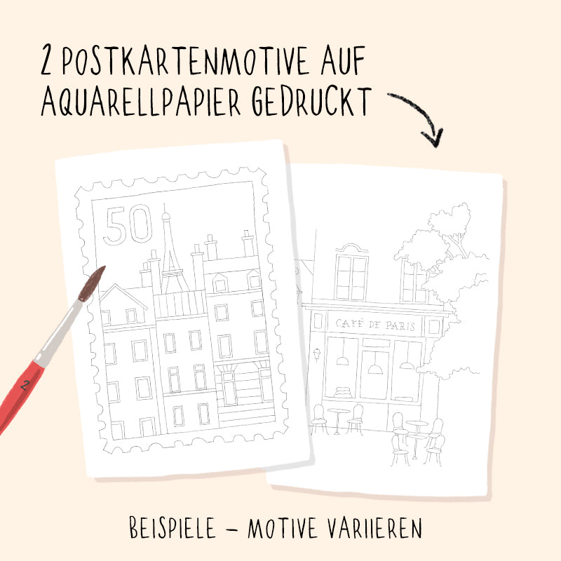 URBAN WATERCOLOR JOURNEY: Die Reise geht weiter