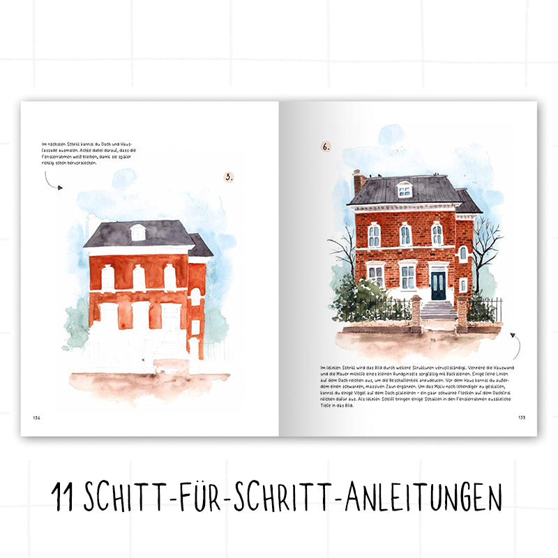 URBAN WATERCOLOR JOURNEY: Die Reise geht weiter