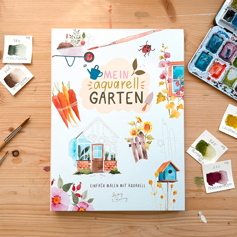 MEIN AQUARELL GARTEN Malbuch
