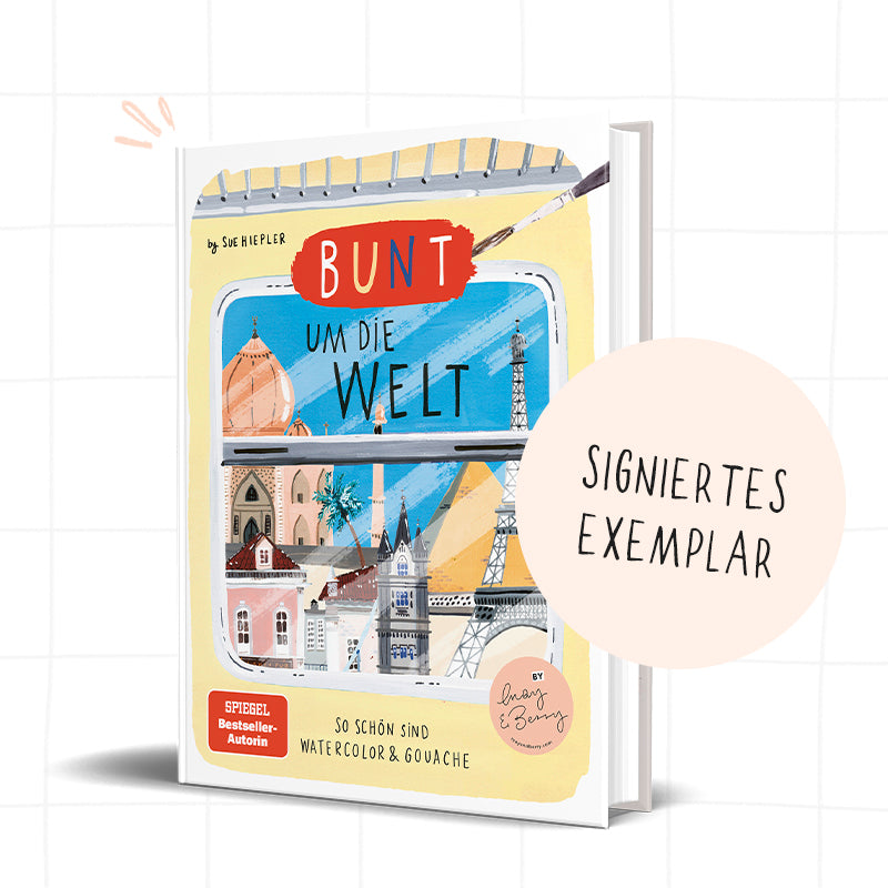 BUNT UM DIE WELT: Aquarell und Gouache