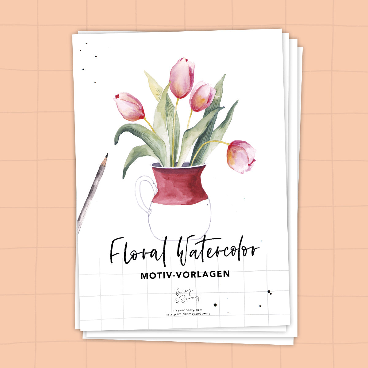 FLORAL Malvorlagen