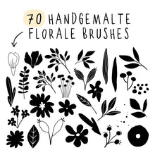 Laden Sie das Bild in den Galerie-Viewer, PROCREATE Floral Brushset