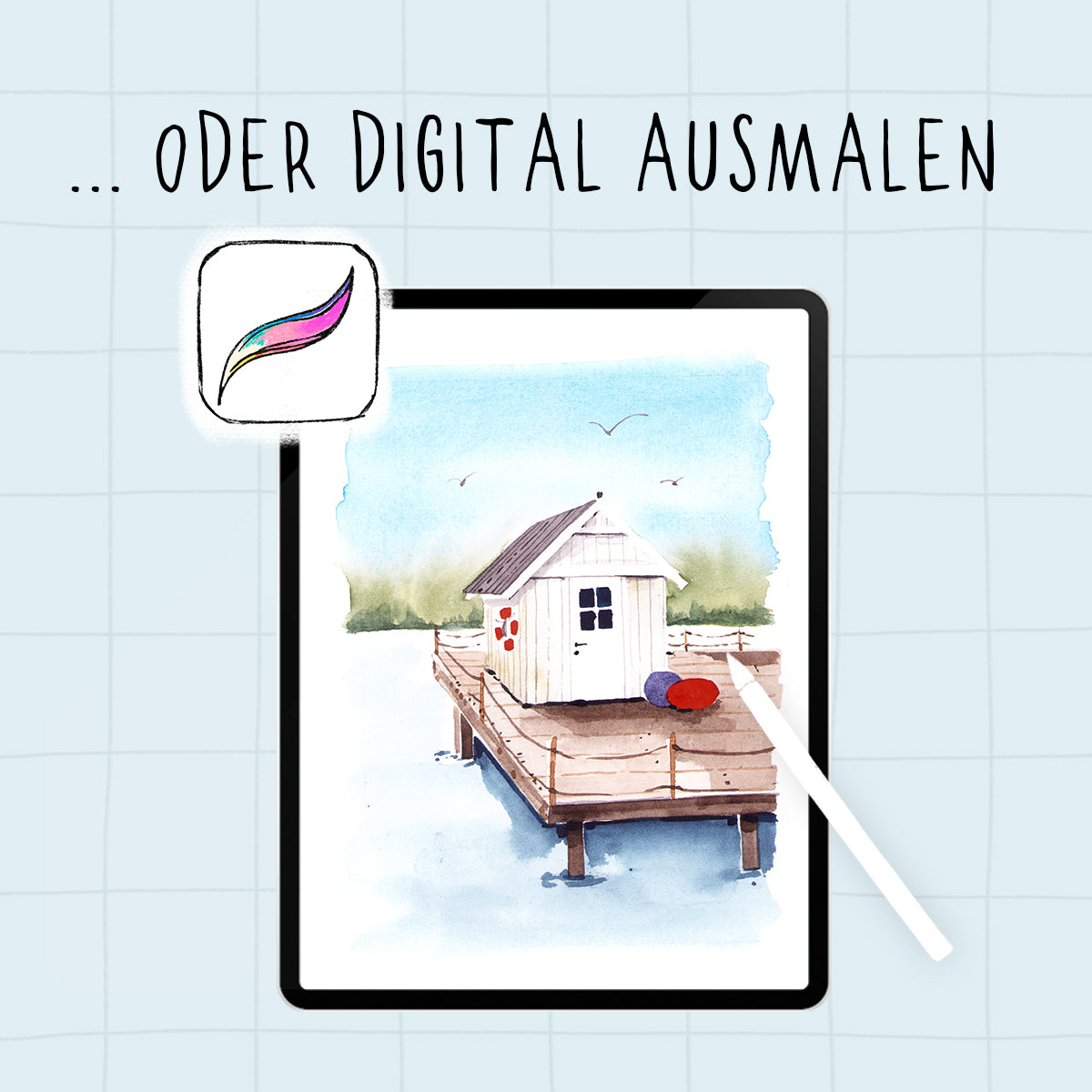 SCHWEDEN Malvorlagen