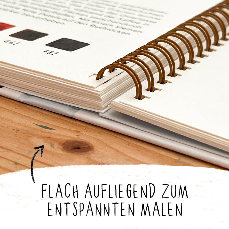 MEIN AQUARELL CAFÉ Malbuch