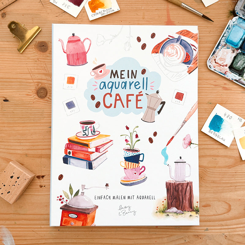 MEIN AQUARELL CAFÉ Malbuch