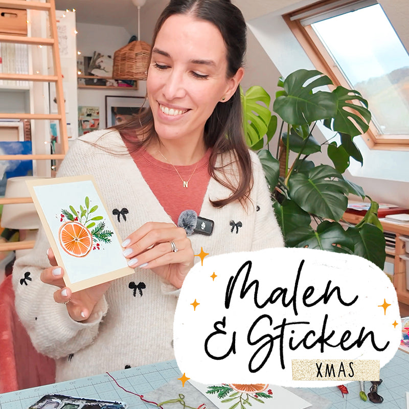 Malen & Sticken XMAS Onlinekurs