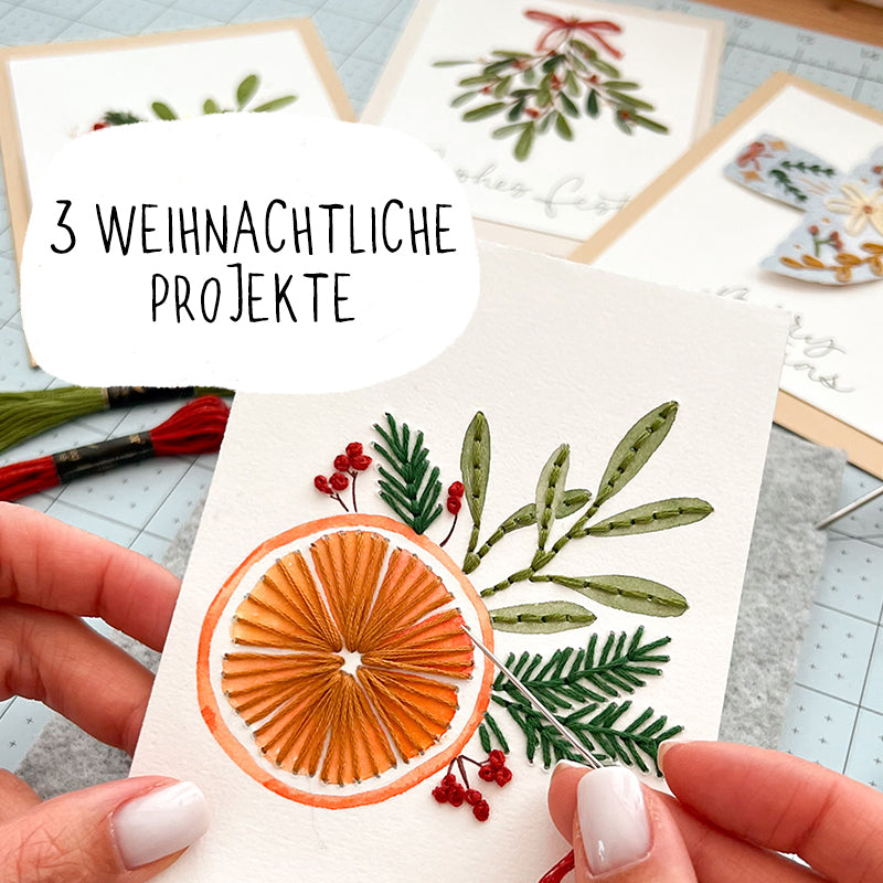 Malen & Sticken XMAS Onlinekurs