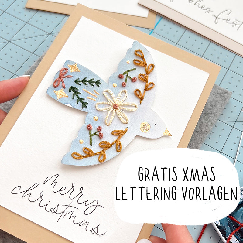 Malen & Sticken XMAS Onlinekurs