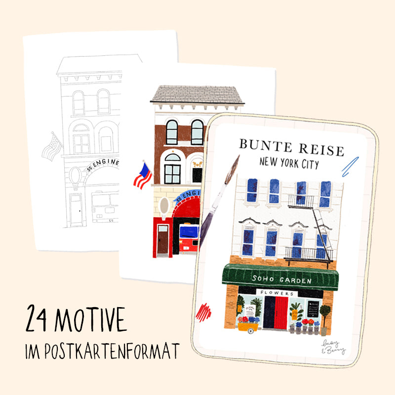 May & Berry BUNTE REISE New York City Box