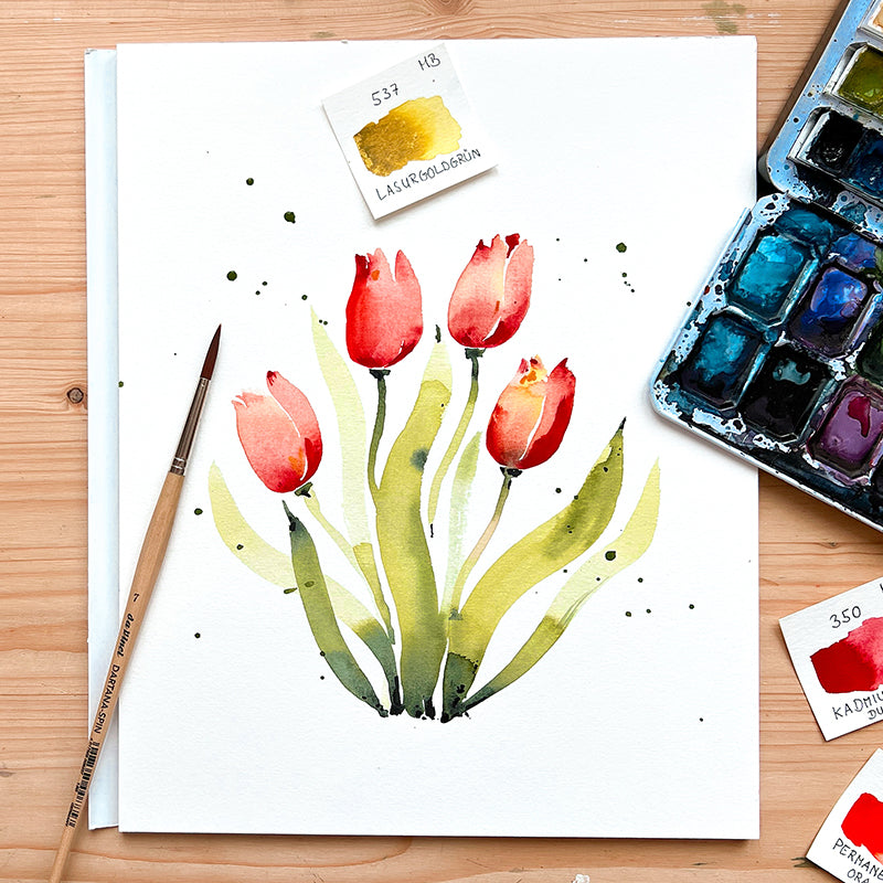 URBAN WATERCOLOR JOURNEY Pinselset