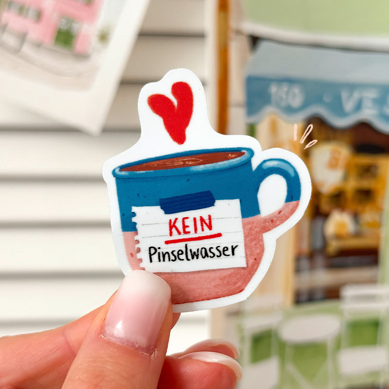 STICKER Kein Pinselwasser